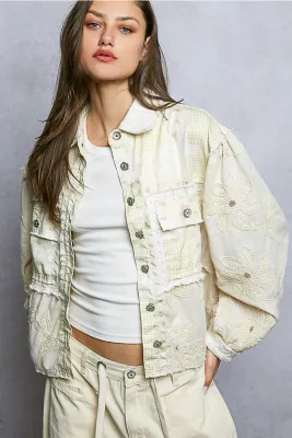 Lace Shirt Jacket