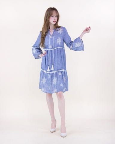 Cottage Loom Embroidered Dress