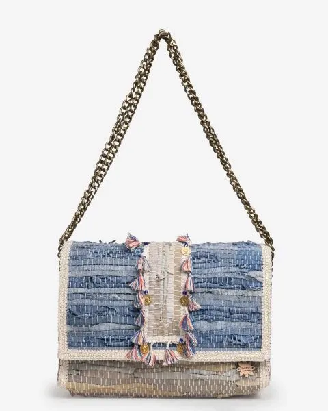Leather Kourelou Shoulder Bag