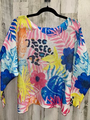 Tropical Flower Sweater