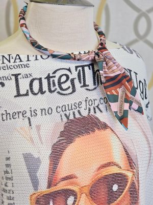 'Hermes' Scarf Necklace/Headband