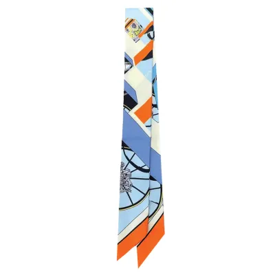 Skinny Scarf-Orange