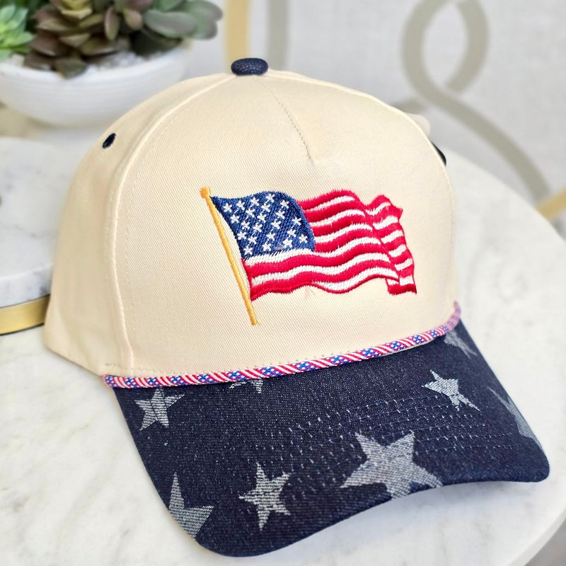 Flag Star Baseball Cap