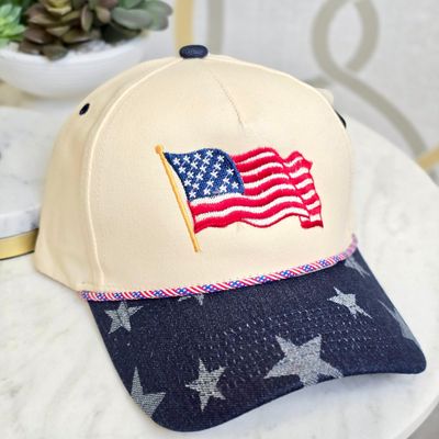 Flag Star Baseball Cap