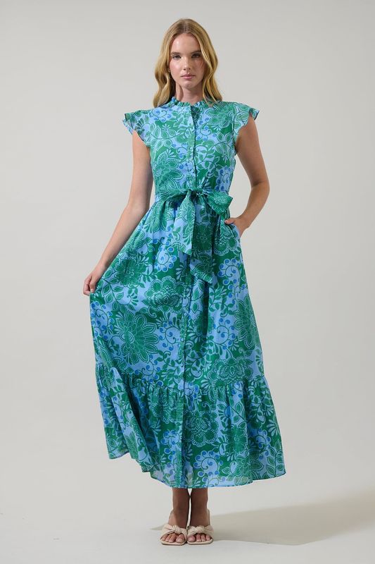 Tressa Floral Maxi Dress