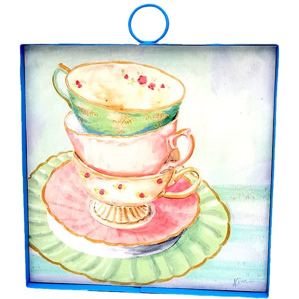 Mini Art Tea Cups