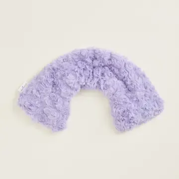 Curly Purple Warmies Neck Wrap