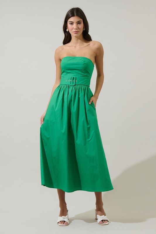 Janelle Strapless Dress