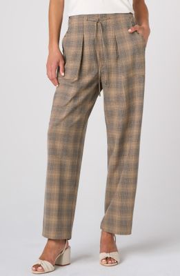 High Rise Crop Trouser w/Drawstring 27" ins