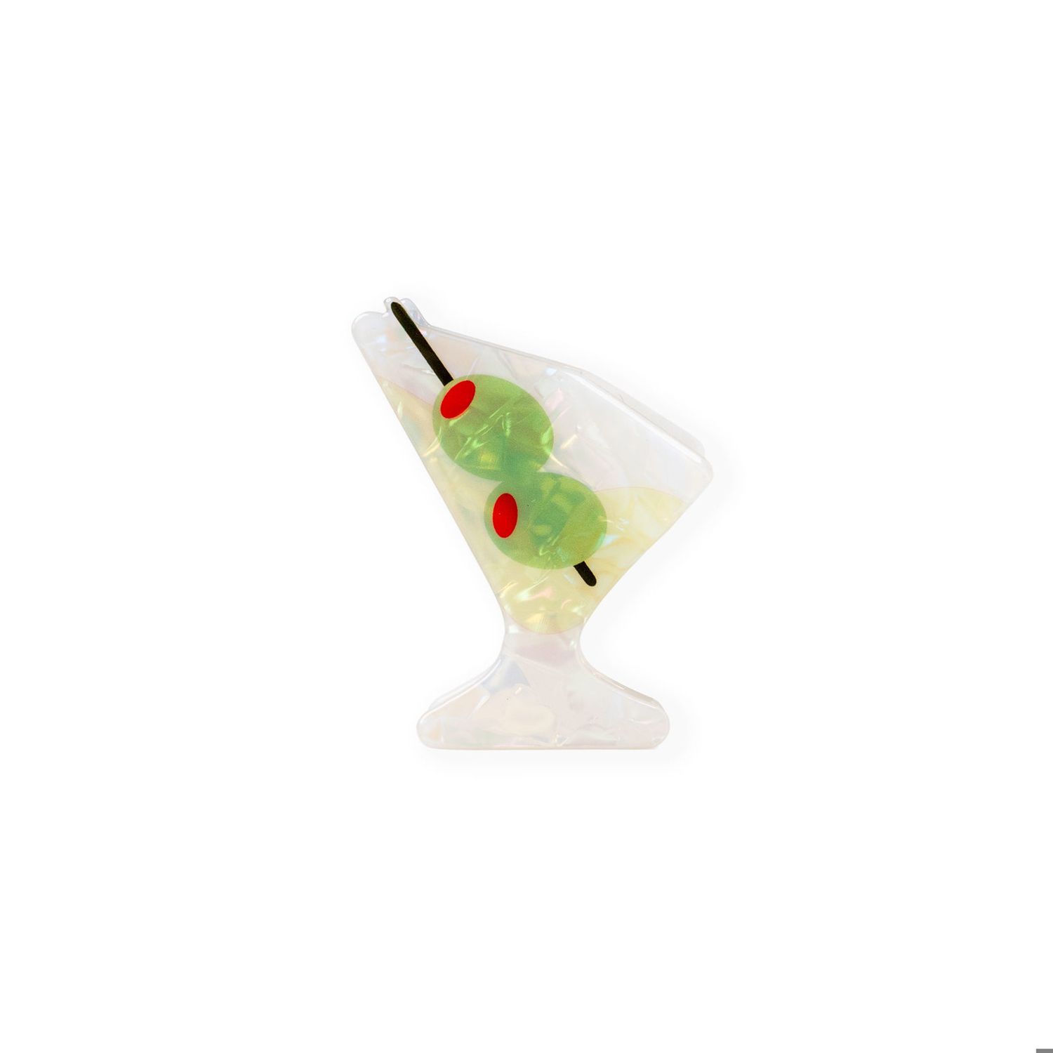 Wild Card Claw Clips, Color: Martini