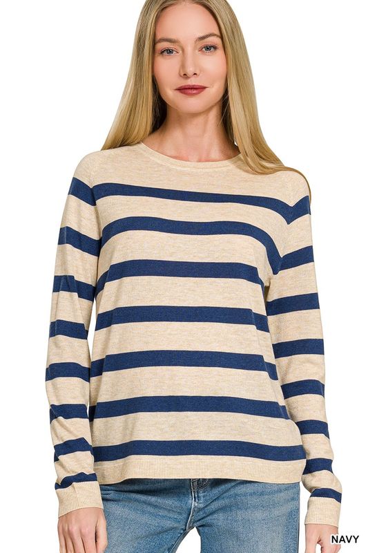 Lightweight Striped Sweater