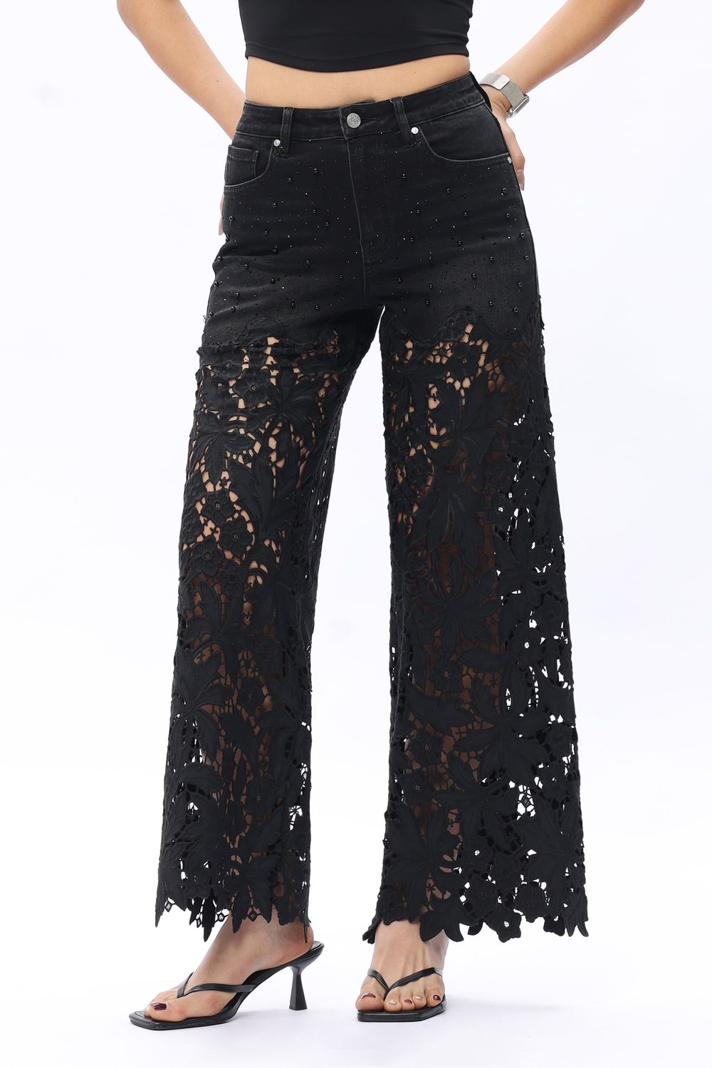 Plus New York 30" Floral, Color: INKGAUZE, Size: 16W