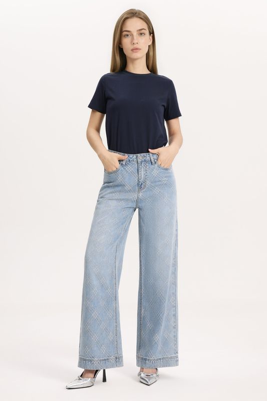 New York High Rise Wide Leg