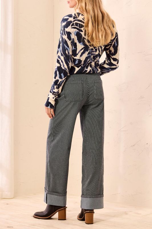 Ankle Pant w/Wide Cuffs