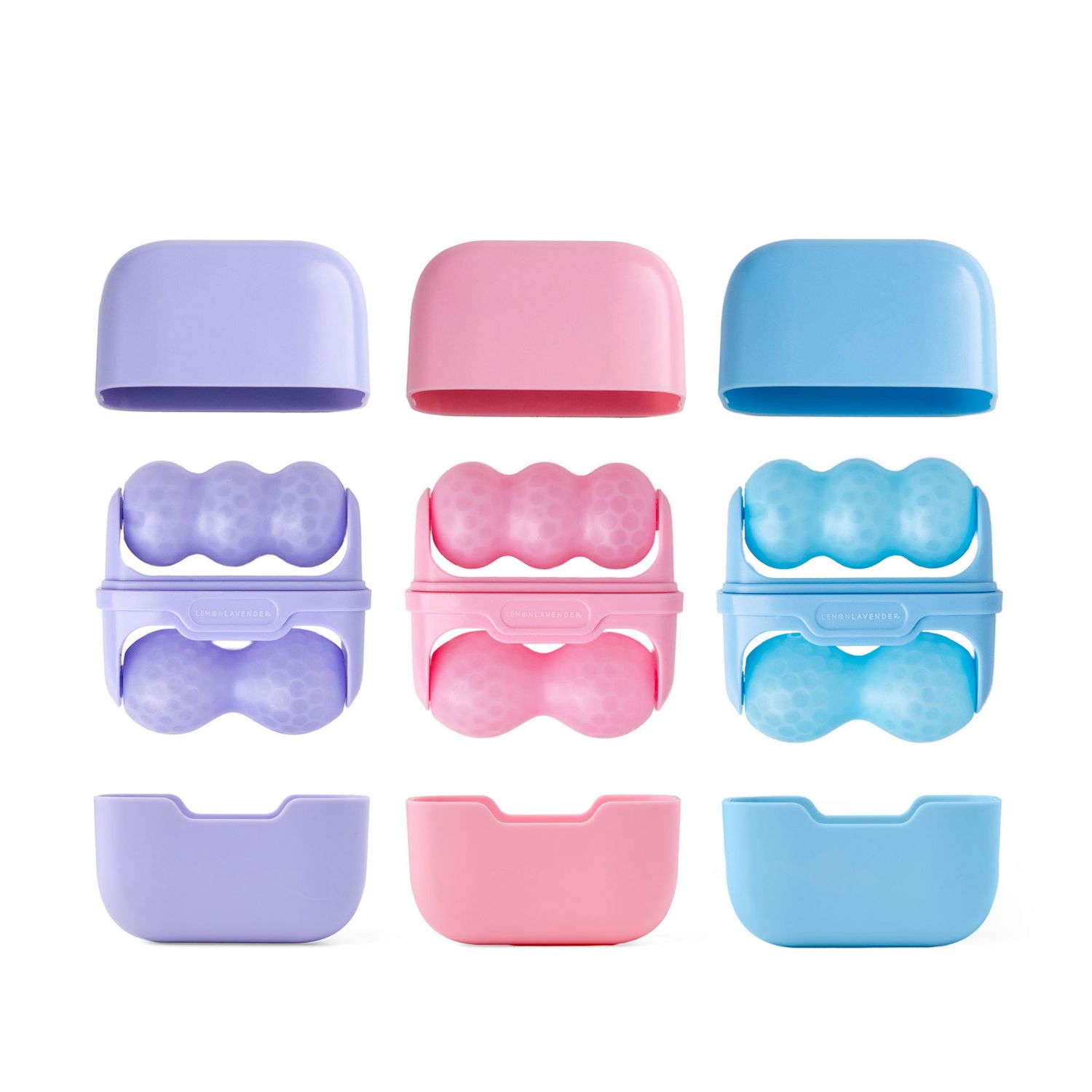 Double-Ended Ice Roller, Color: Pink