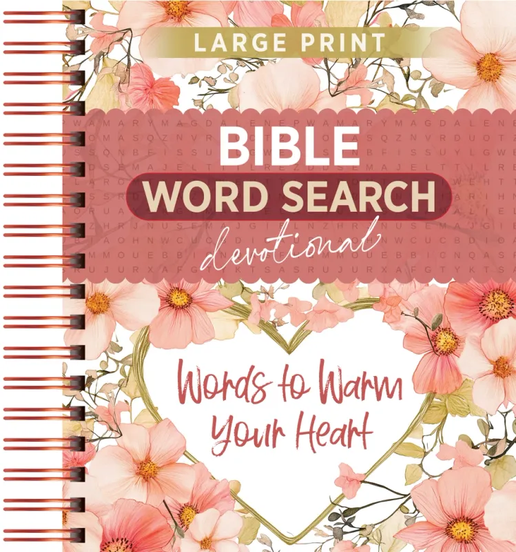 Words to Warm Your Heart Word Search Devotional Book