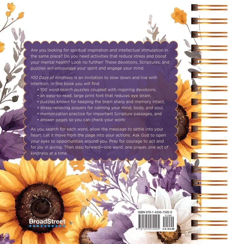 100 Days of Kindness Word Search Devotional
