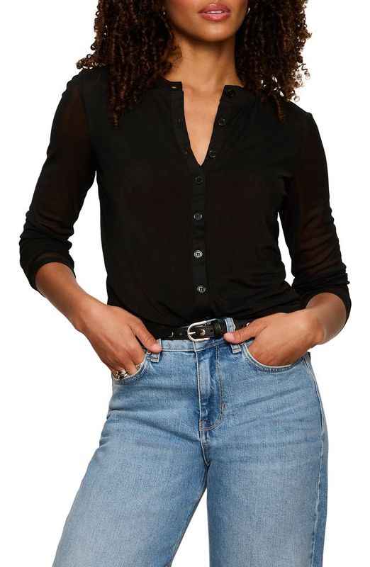 Mesh Long Sleeve Cardi