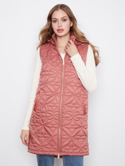 Long Puffer Vest