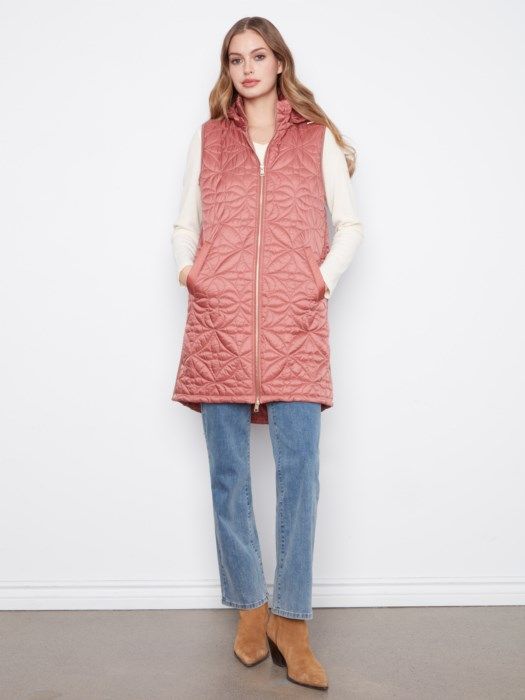 Long Puffer Vest