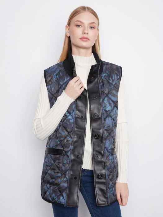 Iridescent Reversible Vest