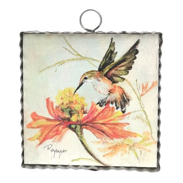 Mini Art Fall Hummingbird