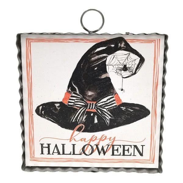 Mini Art Spooky Black Hat