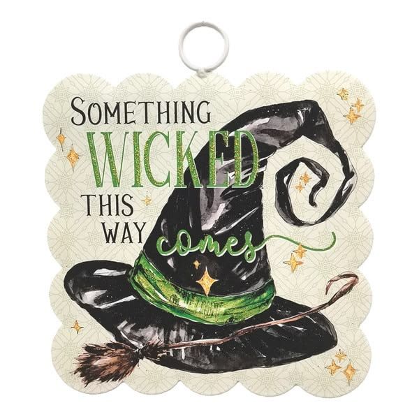 Mini Scallop Art "Something Wicked"