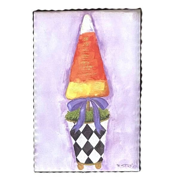 Whimsy Candy Corn Topiary
