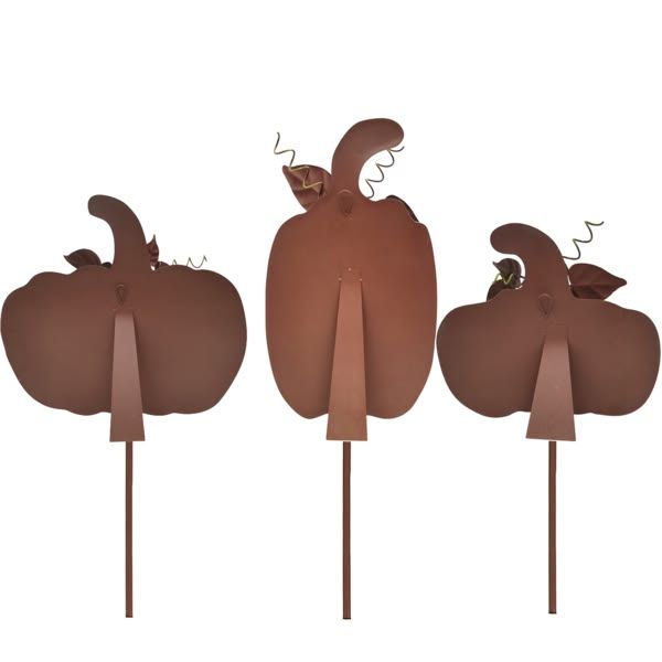 Cream Ribbon Pumpkin