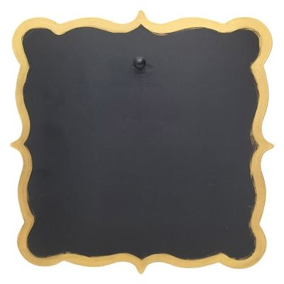 Black &amp; Gold Scallop Display Board