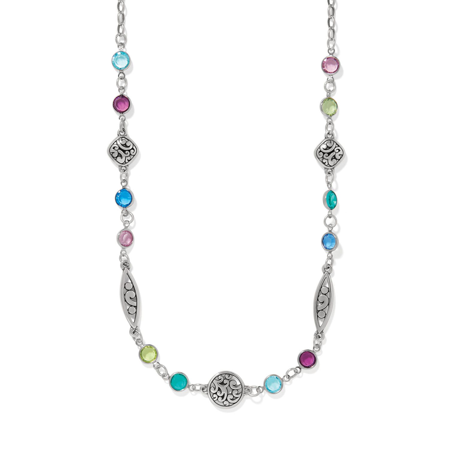 Contempo Color Gems Necklace