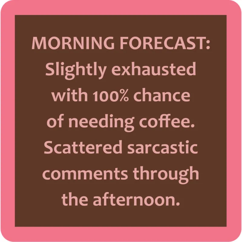Coaster Morning Forecast