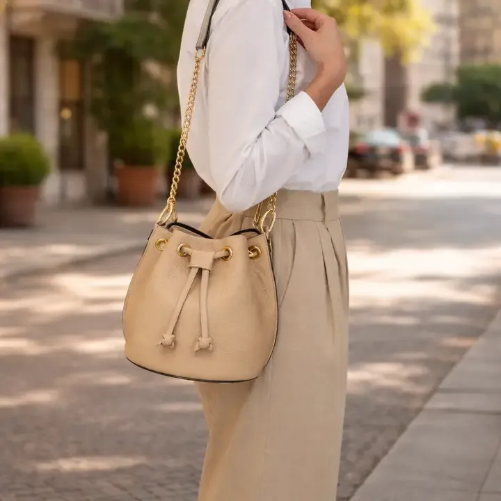 King Leather Bag-Brown Coffee