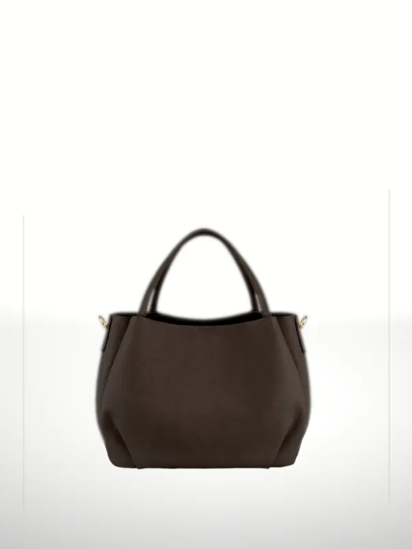 Bess-Leather Bag-Brown Coffee