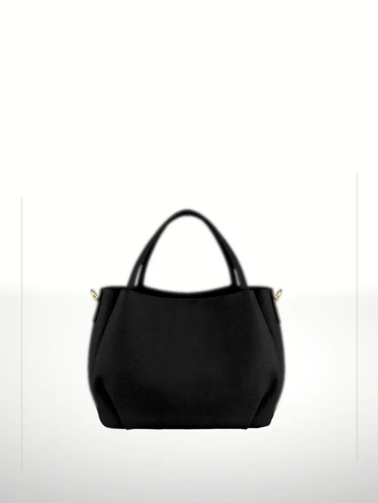 Bess-Leather Bag-Black