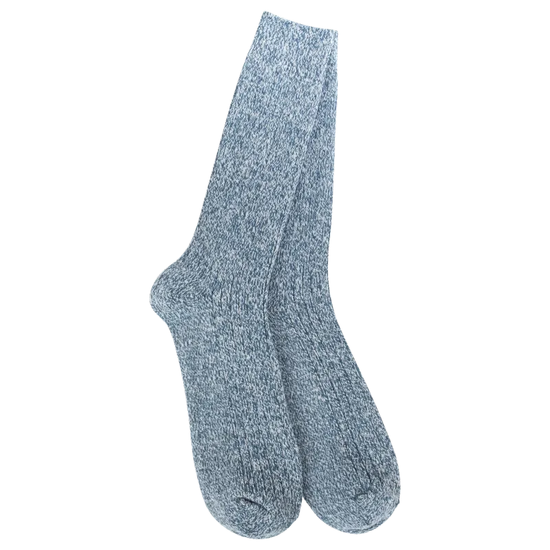 Metro Cotton Ragg Light Weight Crew-Indigo