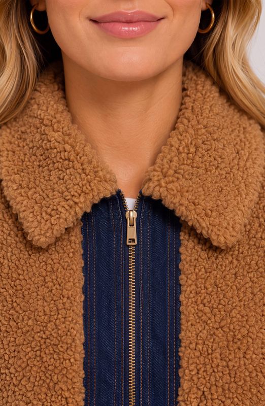 Sherpa Denim Jacket