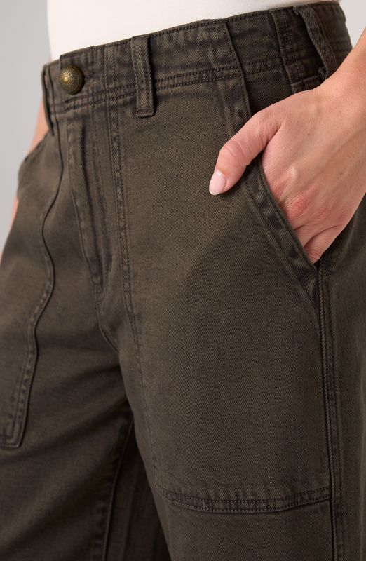 Utility Relaxed Straight Pants- 28" inseam