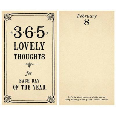365 Lovely Thoughts for Each Day of the Year