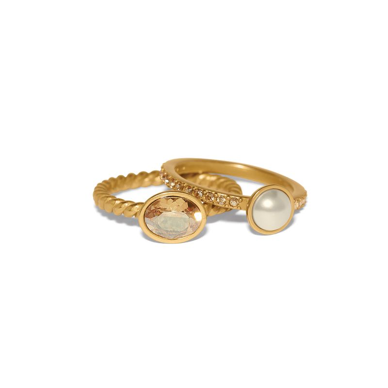 Trust Your Journey Ring-10-Gold