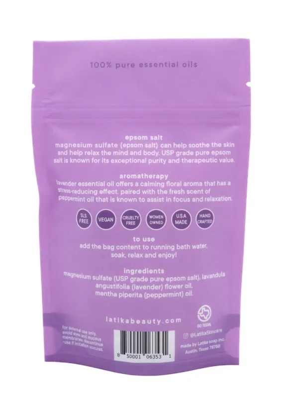 Calm – Lavender Mint Bath Salt