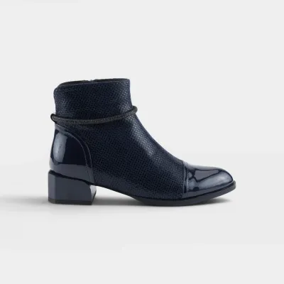 Shelbi Boots-Navy