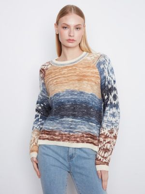 Reversible Raglan Sweater