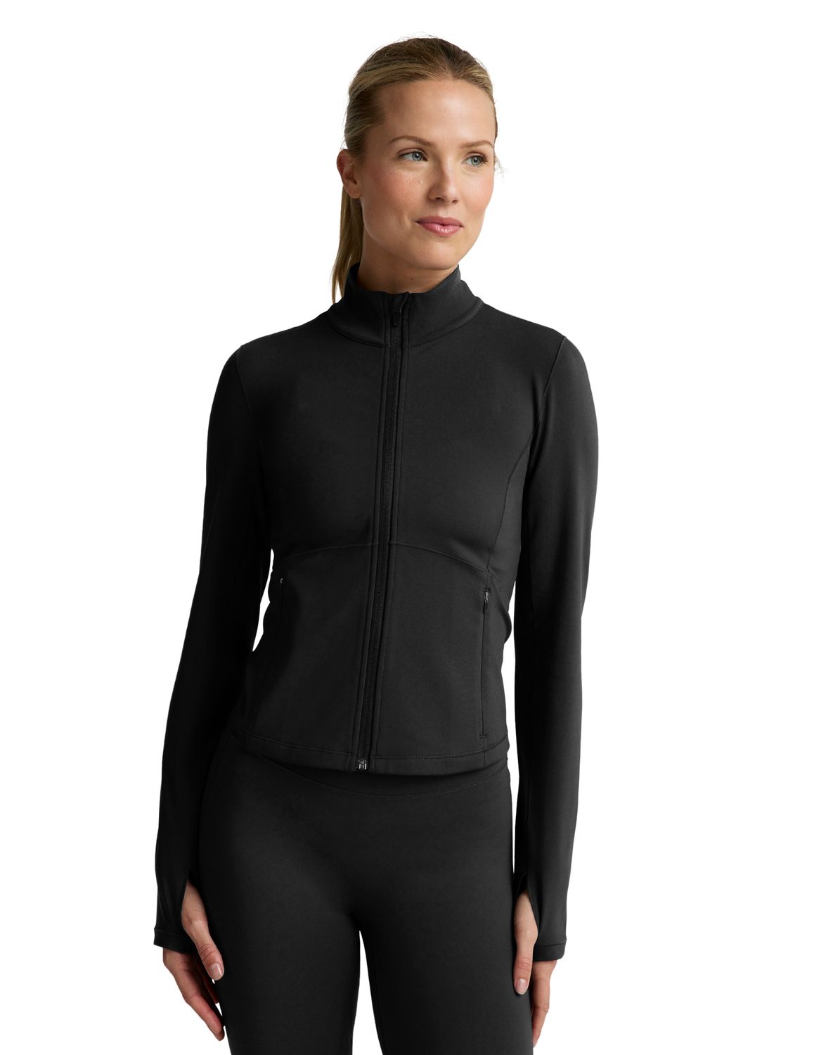 Pacer Fleece-Backed Full-Zip Jacket