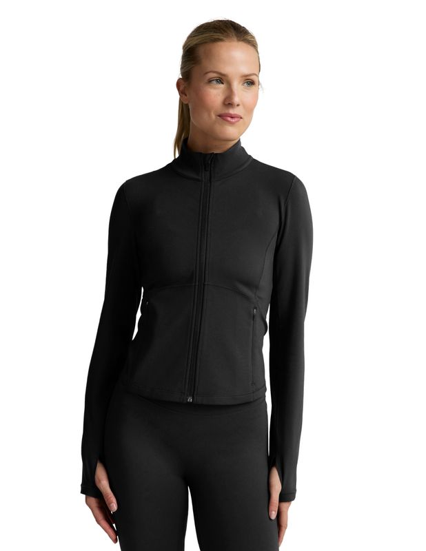 Pacer Fleece-Backed Full-Zip Jacket