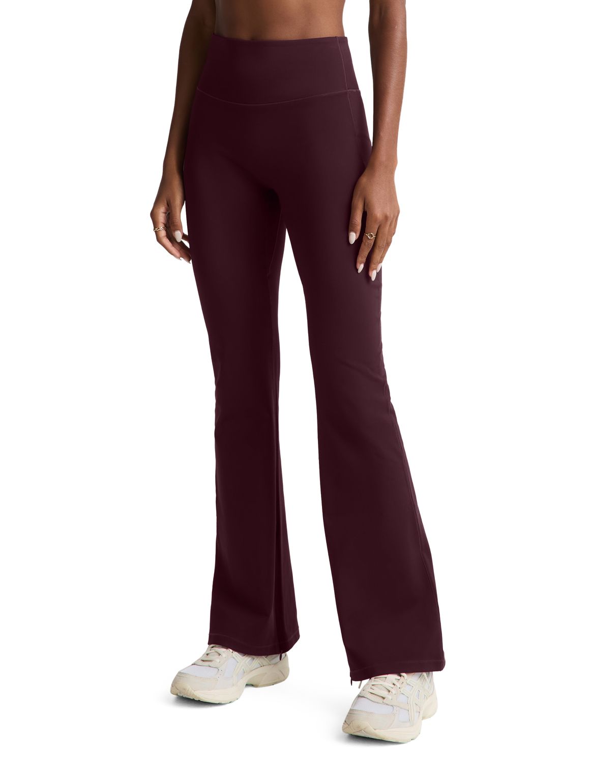 Pacer Fleece-Backed Split Hem Flare Pant
