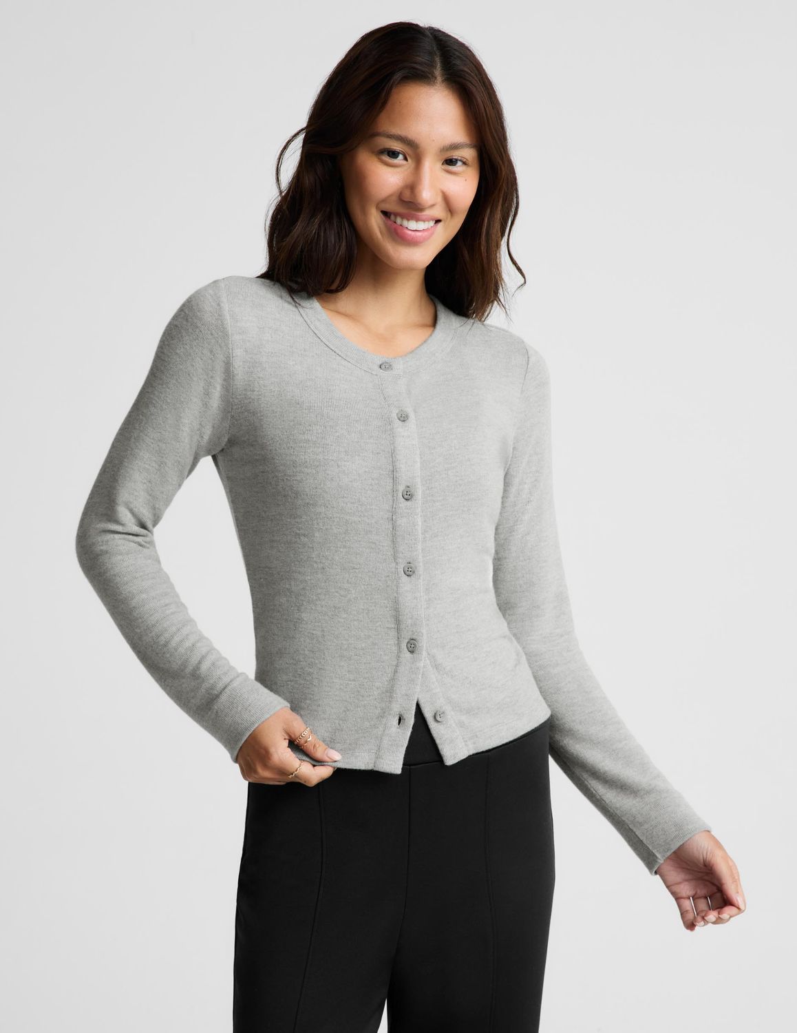 Luxelayer Fitted Cardigan
