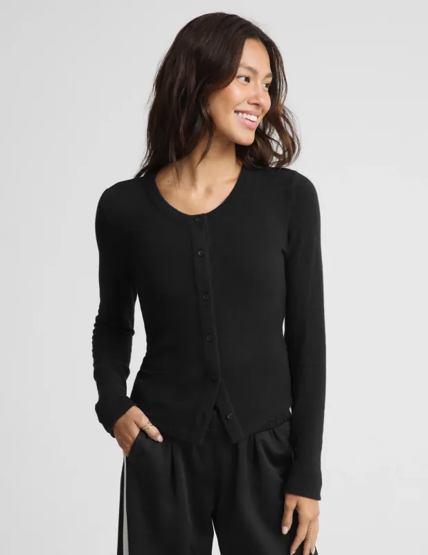 Luxelayer Fitted Cardigan