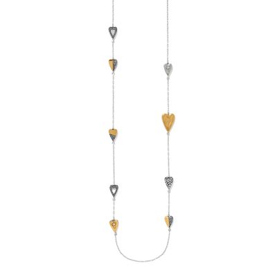 Love Messages Higher Love Long Necklace